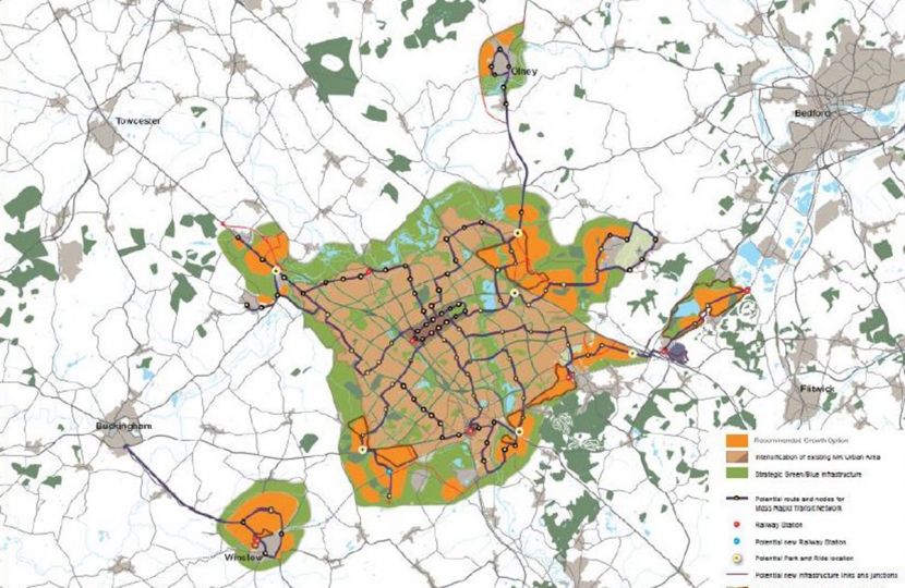 No to Milton Keynes Expansion Plans into Bucks