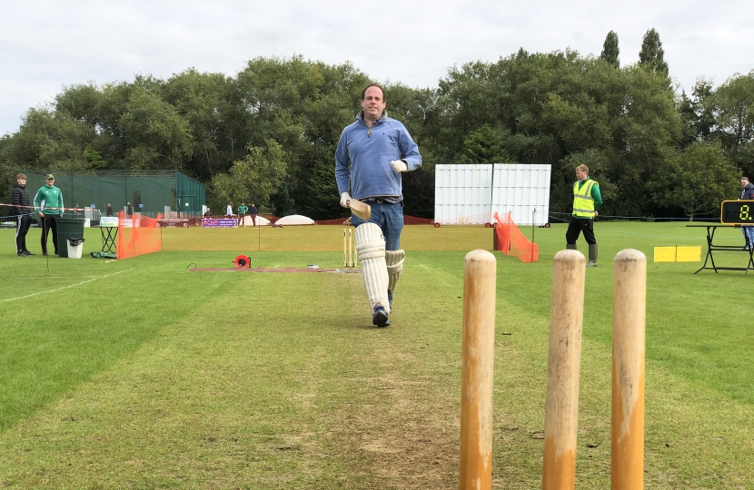 Greg taking part in the world record attempt.