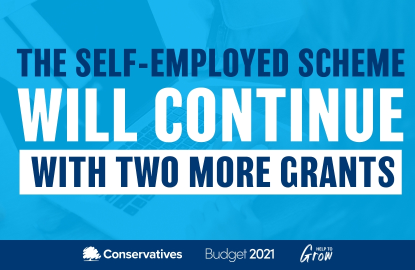 Self-employed grants