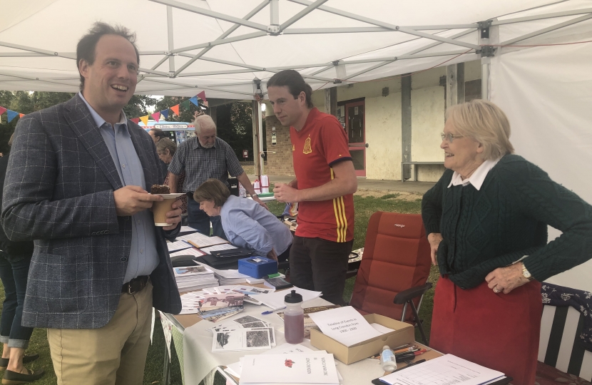 Greg at the Long Crendon Fete 2021.