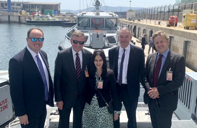 Greg joins Select Committee fact finding mission to Gibraltar