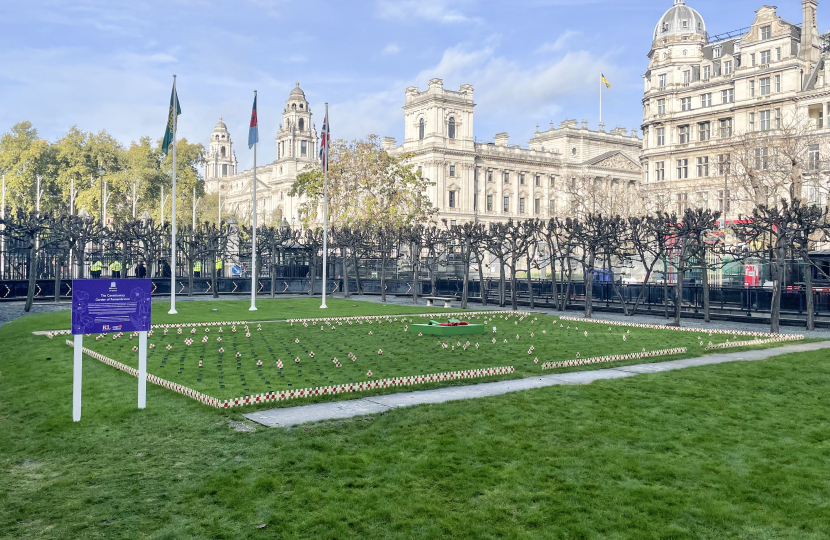 Greg remembers those who made the ultimate sacrifice from Buckingham Constituency