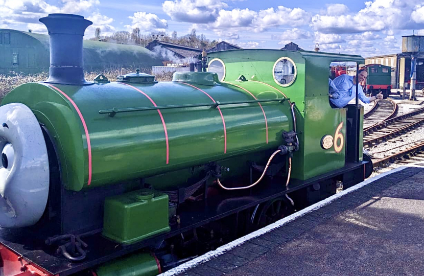 Greg and family visit Buckinghamshire Railway Centre in Quainton