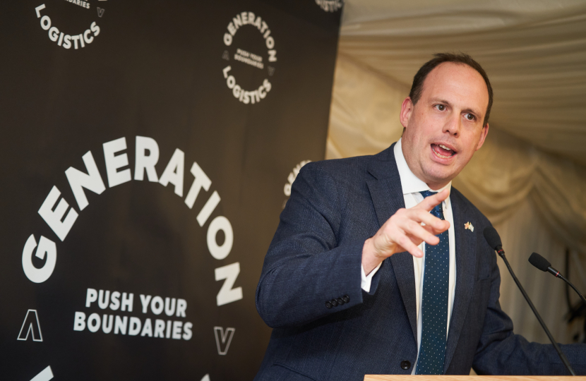 Greg hosts Generation Logistics reception in Parliament