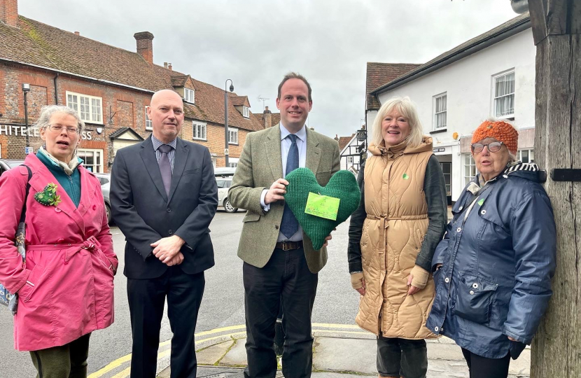 Greg meets with Princes Risborough WI reps to discuss climate change