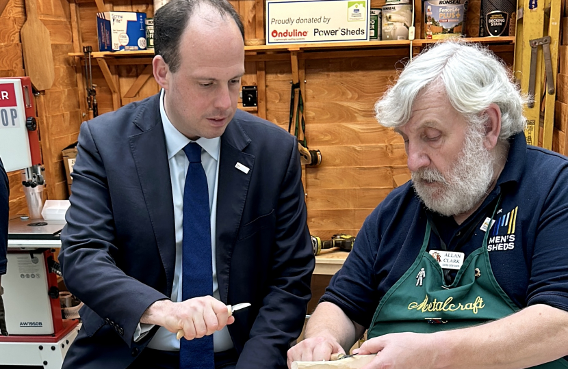 Men's Sheds Parliament Shed!