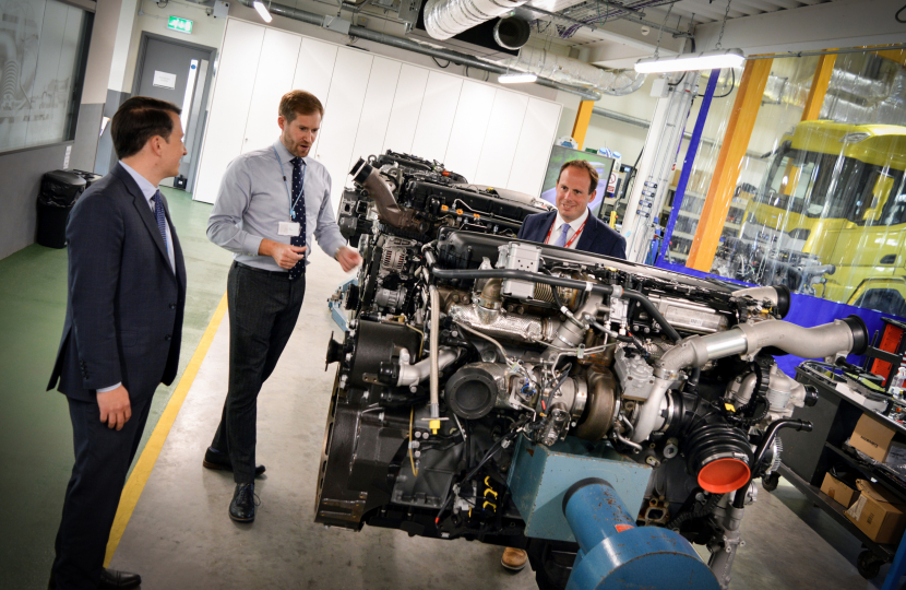 Greg visits DAF Trucks HQ in Haddenham