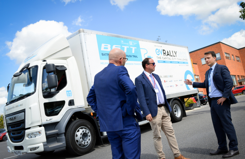 Greg visits DAF Trucks HQ in Haddenham