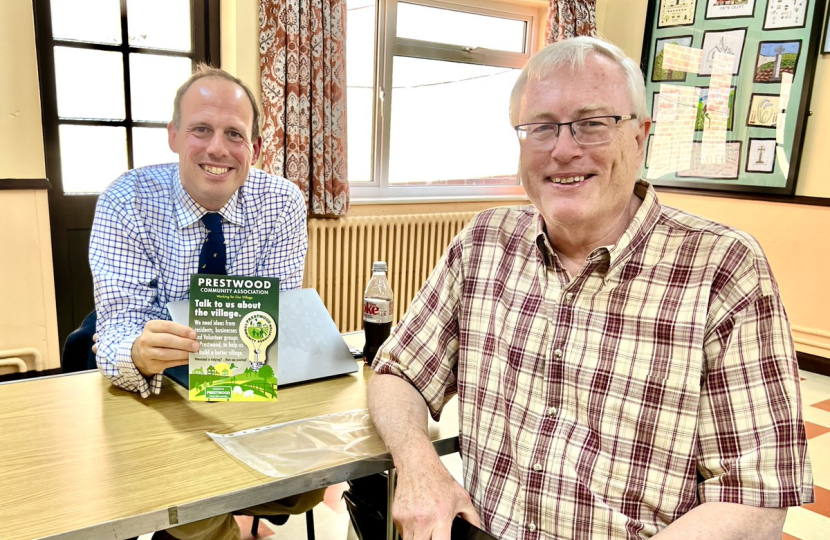 Meeting with Robert Gibson and Karen Pither