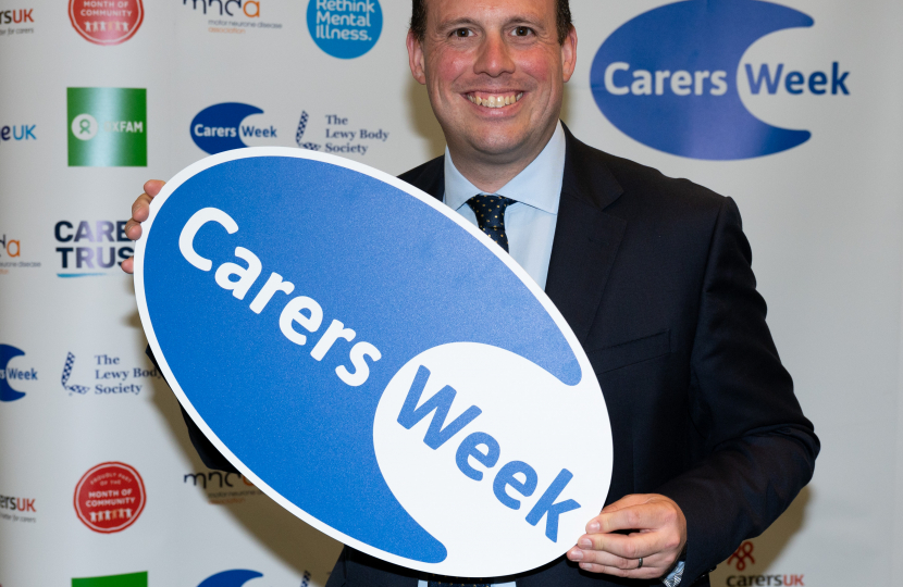 Greg Smith MP pledges to raise awareness of unpaid carers in Bucks this Carers Week