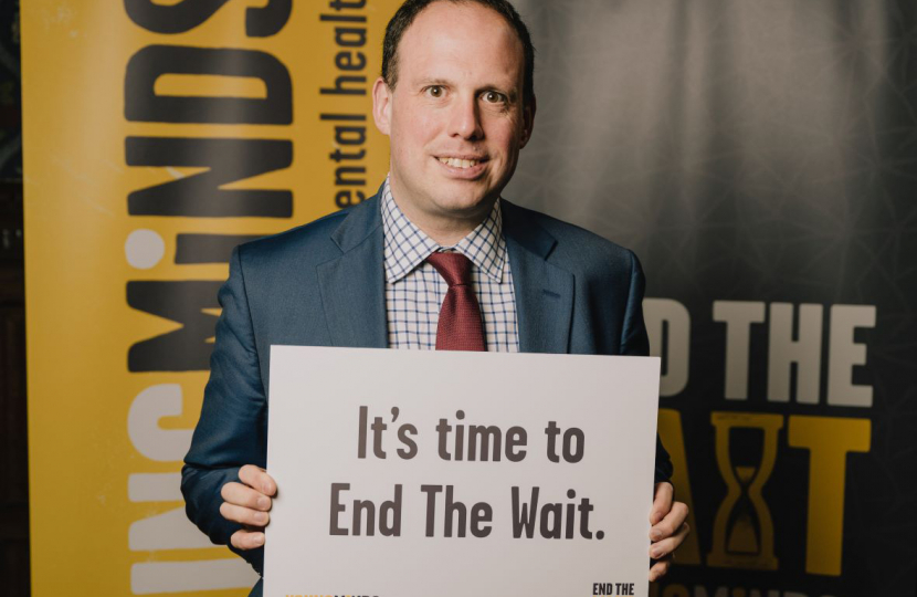 Greg Smith MP pledges to #EndTheWait for young people’s mental health