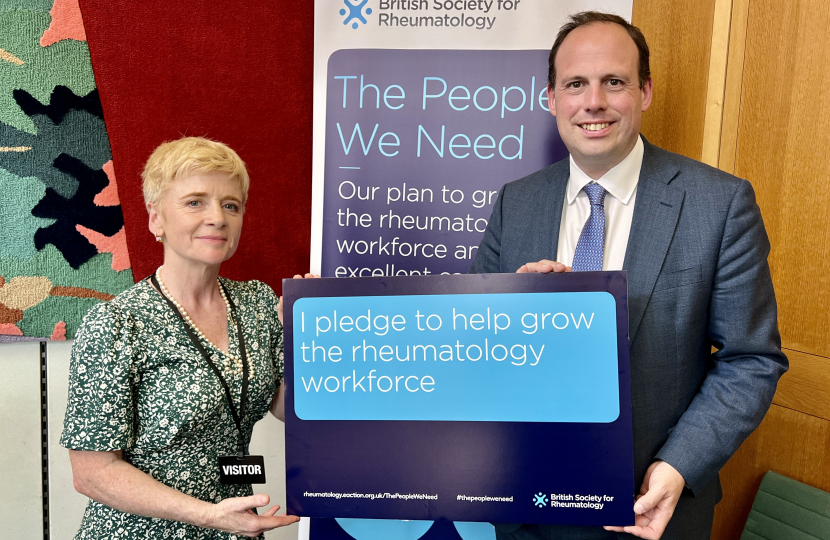 Greg meets with British Society for Rheumatology