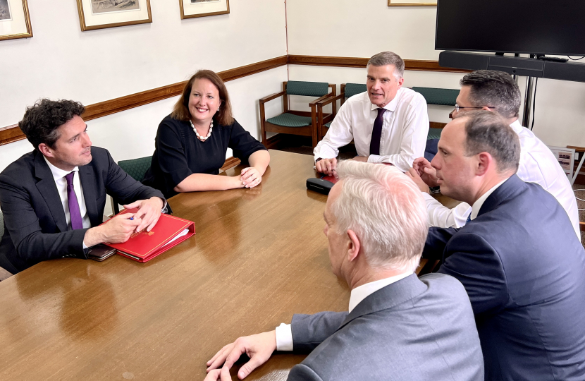 Greg presses Transport Secretary on Chiltern overcrowding