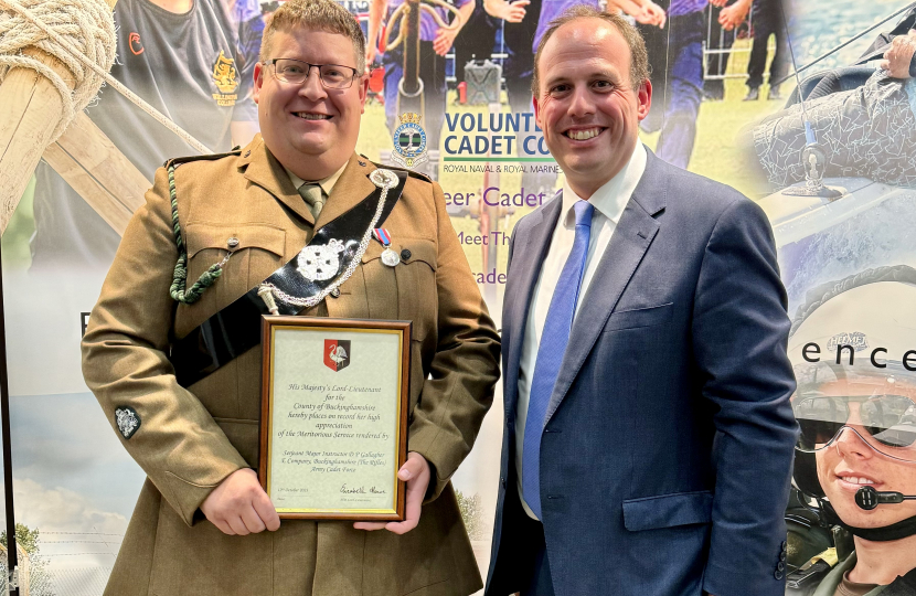 His Majesty’s Lord-Lieutenant of Buckinghamshire Awards ceremony