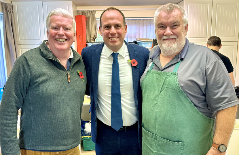 Greg speaks at St Mary's Men's Breakfast in Princes Risborough