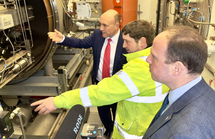 Space Minister visits Westcott Space Cluster businesses