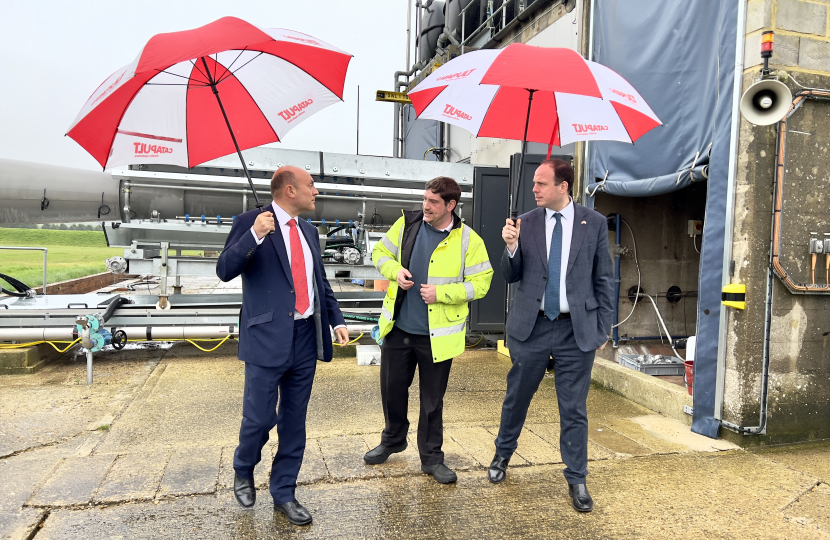 Space Minister visits Westcott Space Cluster businesses