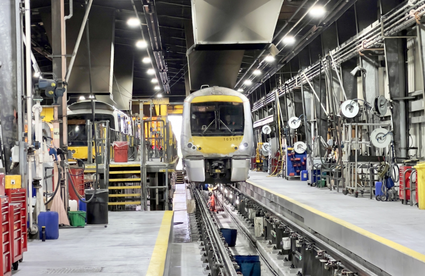 Greg visits Chiltern Railways Maintenance Depot in Aylesbury