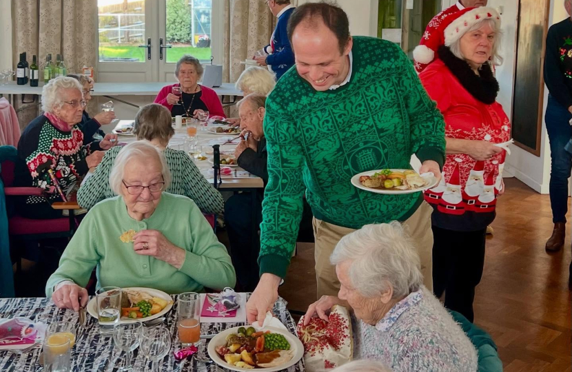 Christmas Lunch for Risborough Residents with the Rotary Club