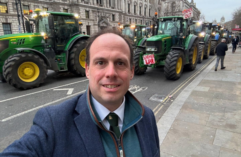 Farmers Rally in Westminster