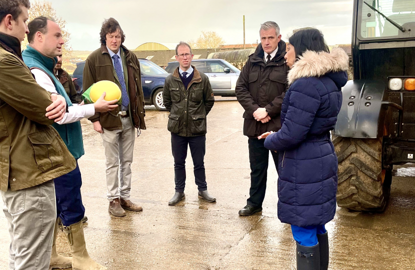 Home Secretary visits Bucks to discuss combatting rural crime