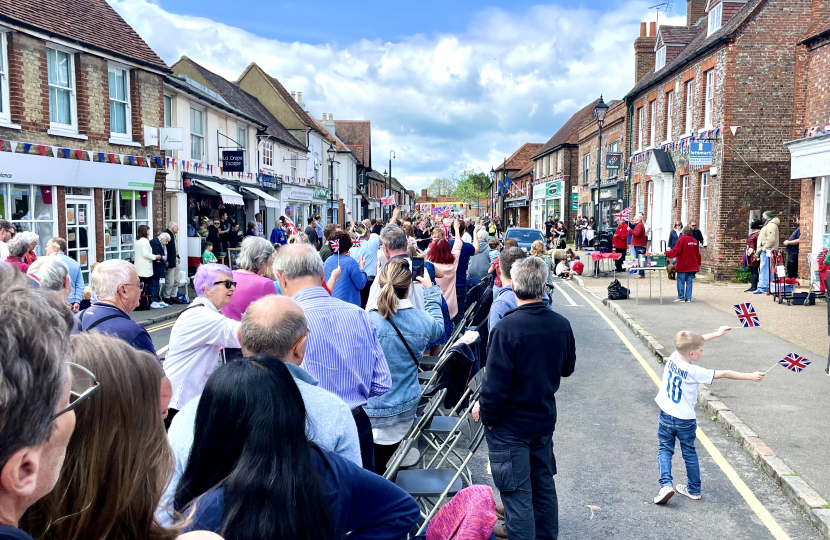 Greg joins Princes Risborough residents for Coronation Celebration 