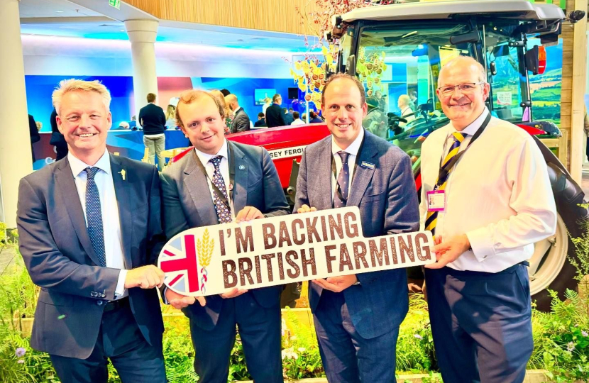 Meeting with NFU President & Deputy President at Conservative Party Conference