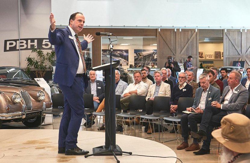 Speech at the Historic & Classic Vehicles Alliance's “Historic Future” Insight Day