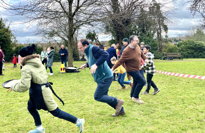 Buckingham Pancake Races