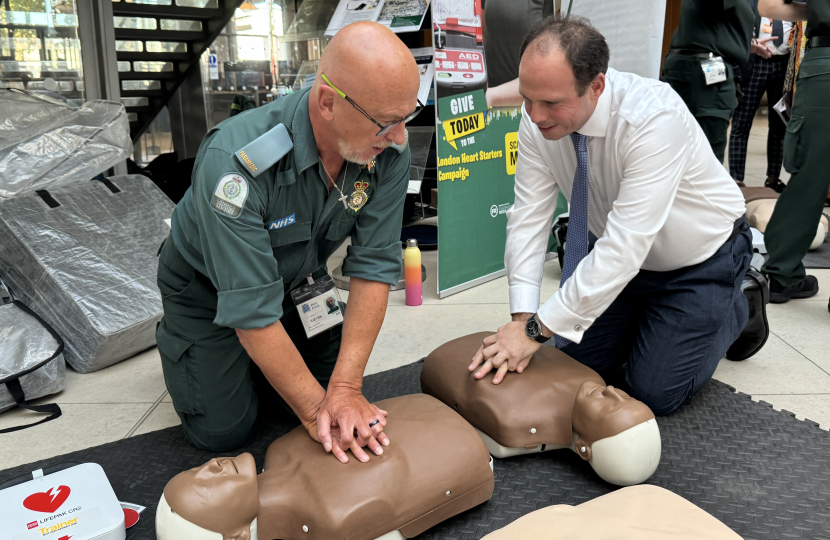 First Aid Training with London Ambulance Service - CPR and Defibrillator