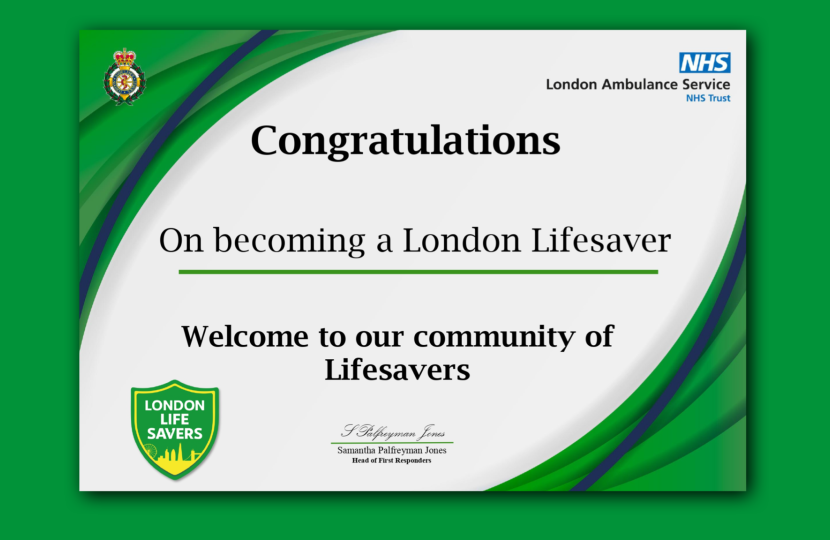 First Aid Training with London Ambulance Service - CPR and Defibrillator