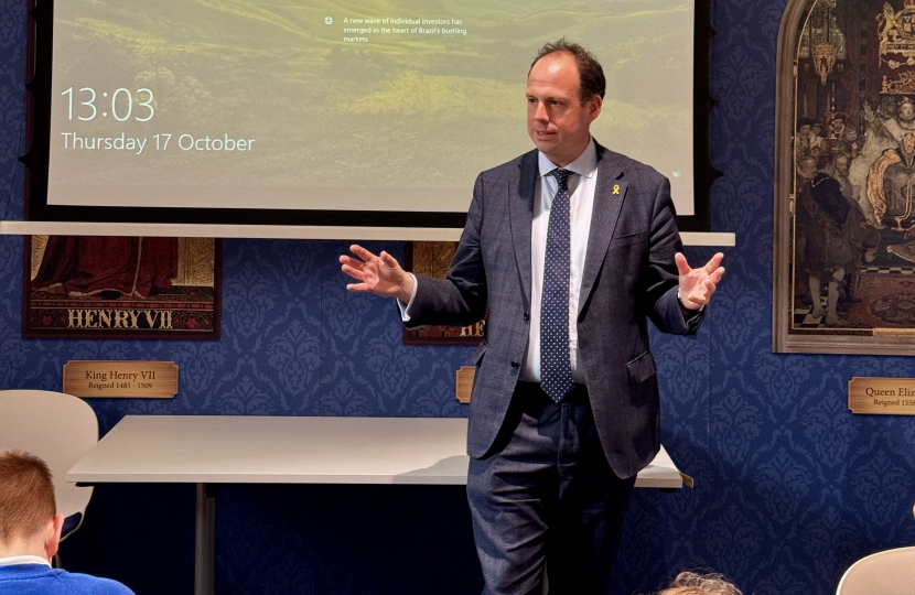 Q&A with Waddesdon Village Primary School at Parliament’s Education Centre