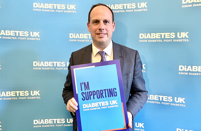 Greg meets with Diabetes UK to discuss improving diabetes care