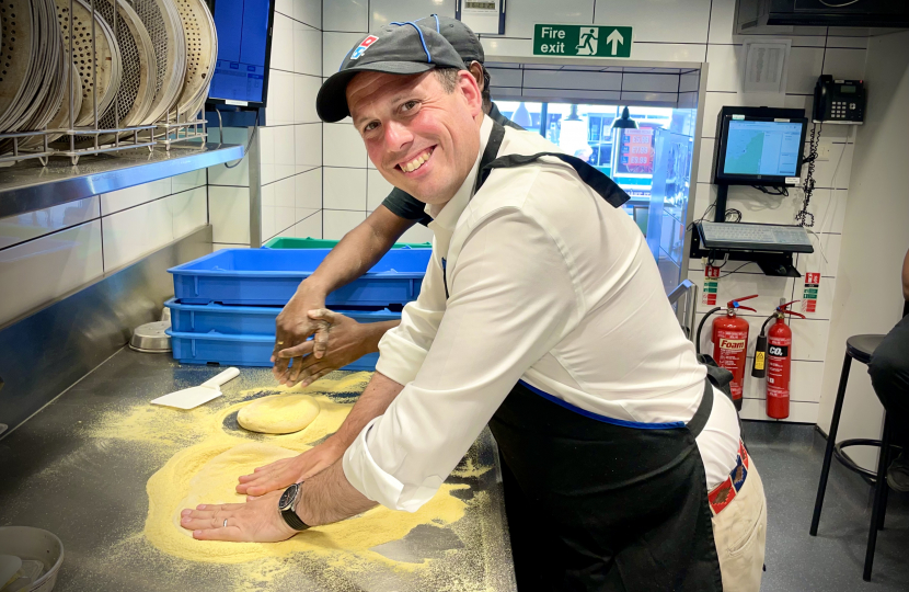 Greg visits Risborough Domino's