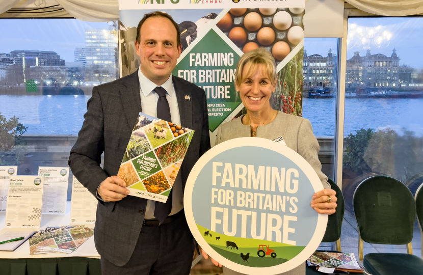 Greg backs NFU ask on targets to increase British food production