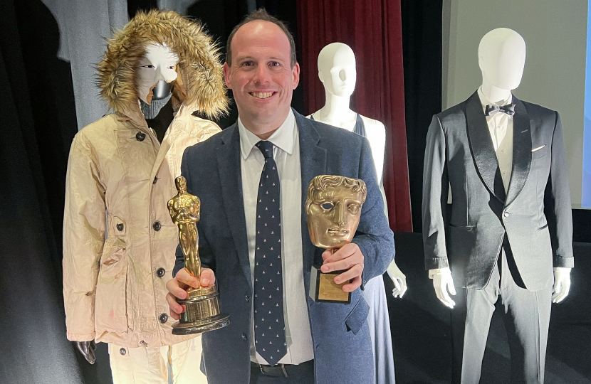 Greg joins local schools at Pinewood Studios for Futures Festival