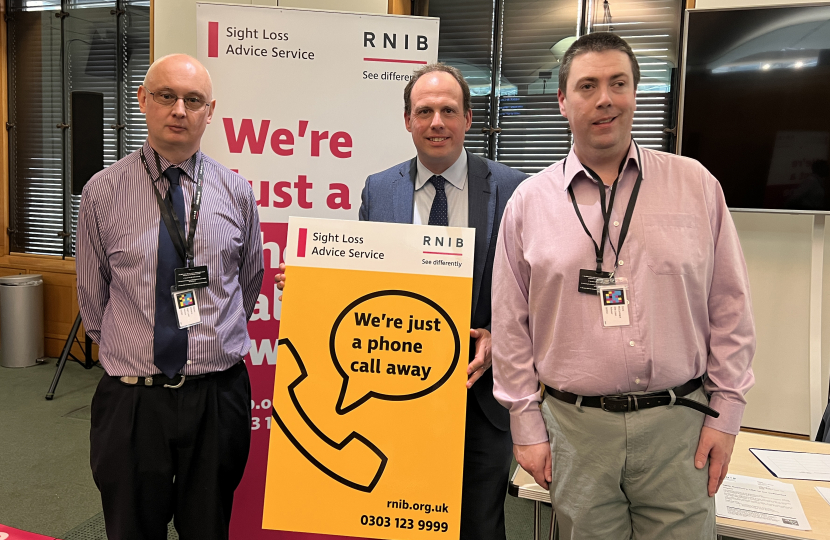 Greg meets with RNIB in Westminster 