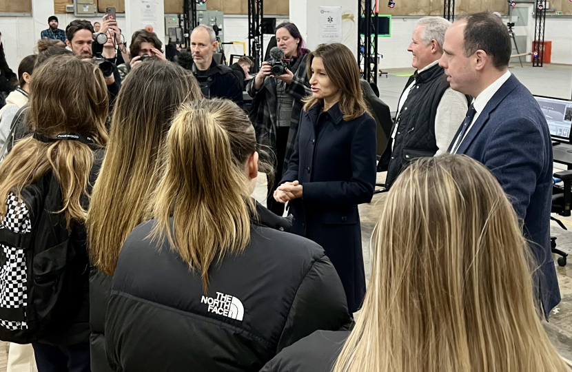 Greg joins local schools at Pinewood Studios for Futures Festival