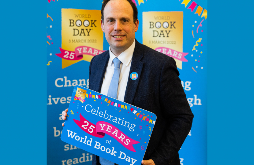 Greg celebrates World Book Day