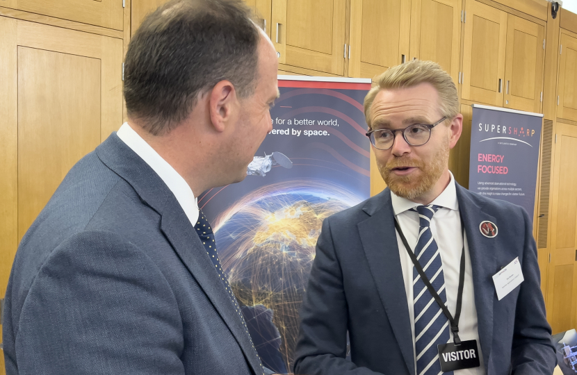 Greg meets Westcott businesses at Space event in Parliament