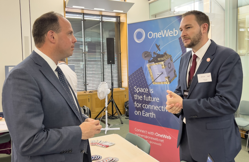 Greg meets Westcott businesses at Space event in Parliament