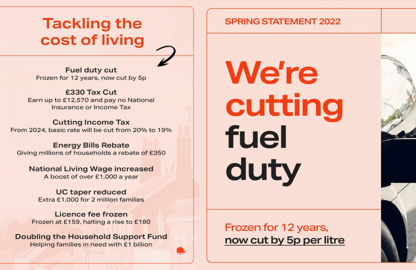 Greg welcomes the Chancellor’s Spring Statement: cutting taxes for families and businesses across Buckingham constituency