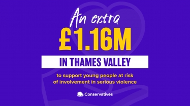 £1.16 million funding boost to tackle serious violence in Thames Valley