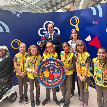 Celebrating International Day of the Girl with Girlguiding