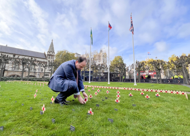 Greg remembers those who made the ultimate sacrifice from Buckingham Constituency