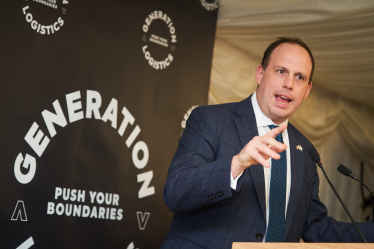 Greg hosts Generation Logistics reception in Parliament