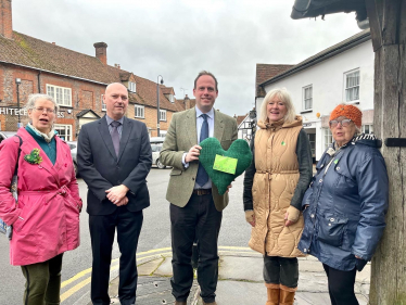 Greg meets with Princes Risborough WI reps to discuss climate change