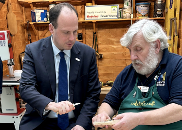 Men's Sheds Parliament Shed!