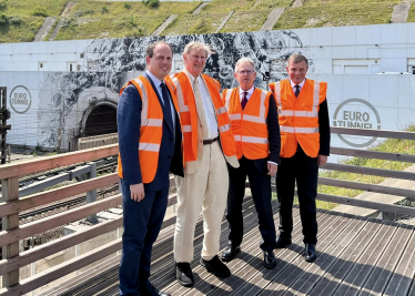 Greg visits Channel Tunnel with European Scrutiny Committee