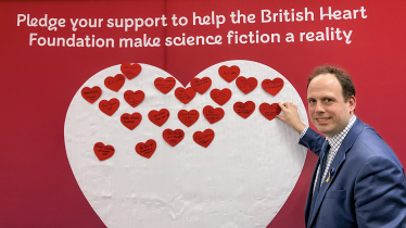 Greg pledges support to British Heart Foundation in Parliament